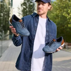 Best Rieker Sneakers Herre Blå