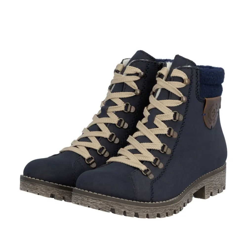 Rieker Støvle Dame Blå