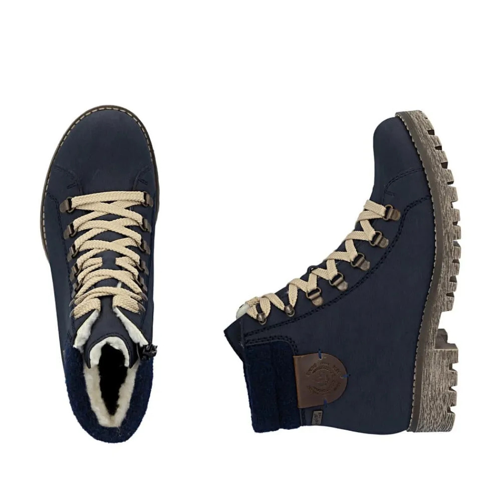 Rieker Støvle Dame Blå