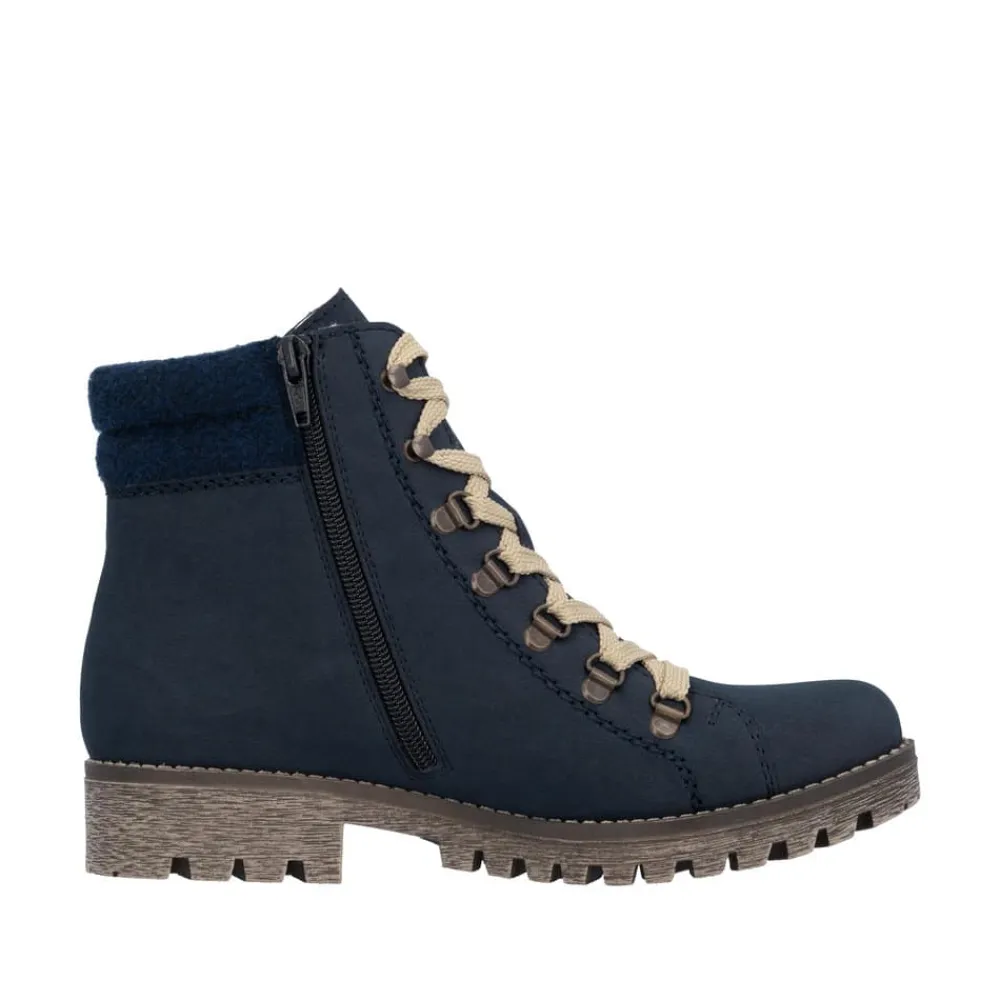 Rieker Støvle Dame Blå