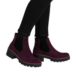 Online Rieker Støvle Dame Rød