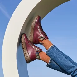 Discount Rieker Støvle Dame Rød