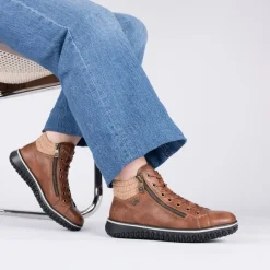 Best Rieker Støvle Dame Brun