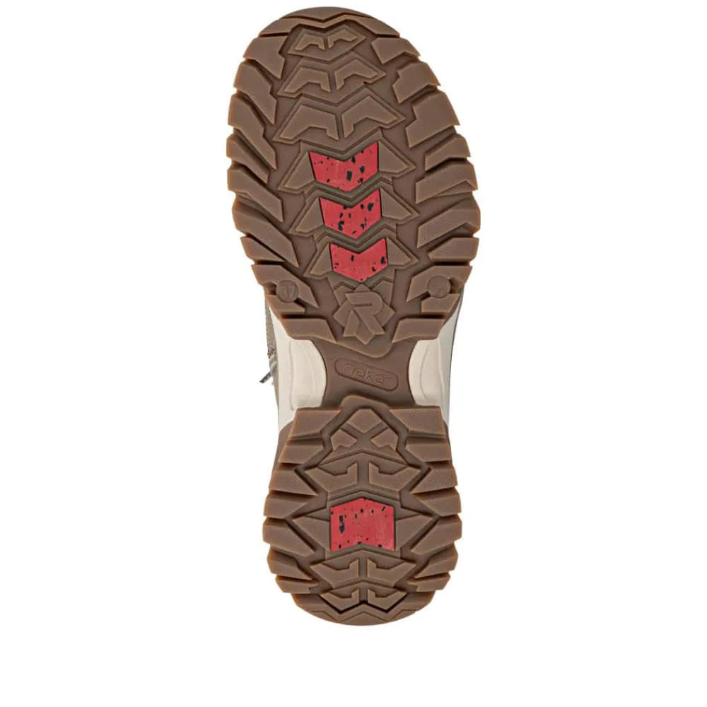 Hot Rieker Støvle Dame Beige