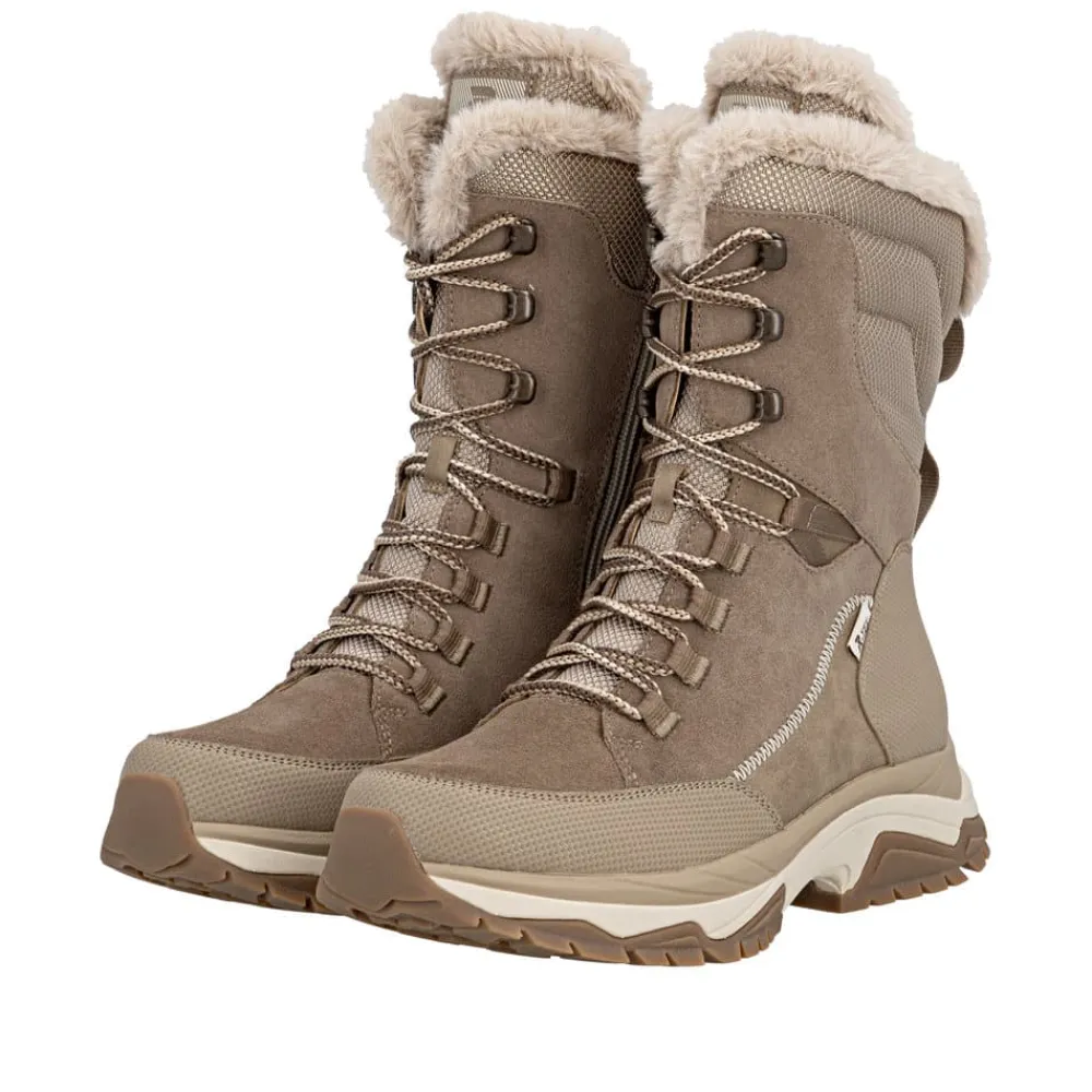 Hot Rieker Støvle Dame Beige