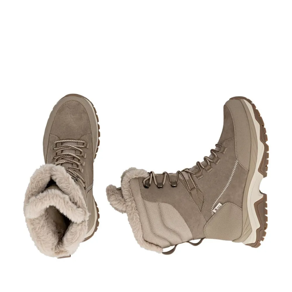 Hot Rieker Støvle Dame Beige