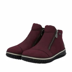 New Rieker Støvle Dame Rød