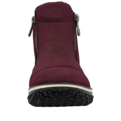 New Rieker Støvle Dame Rød