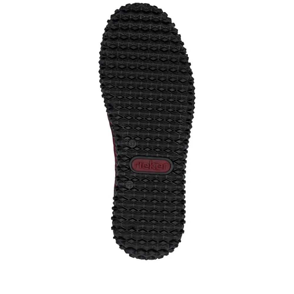 New Rieker Støvle Dame Rød