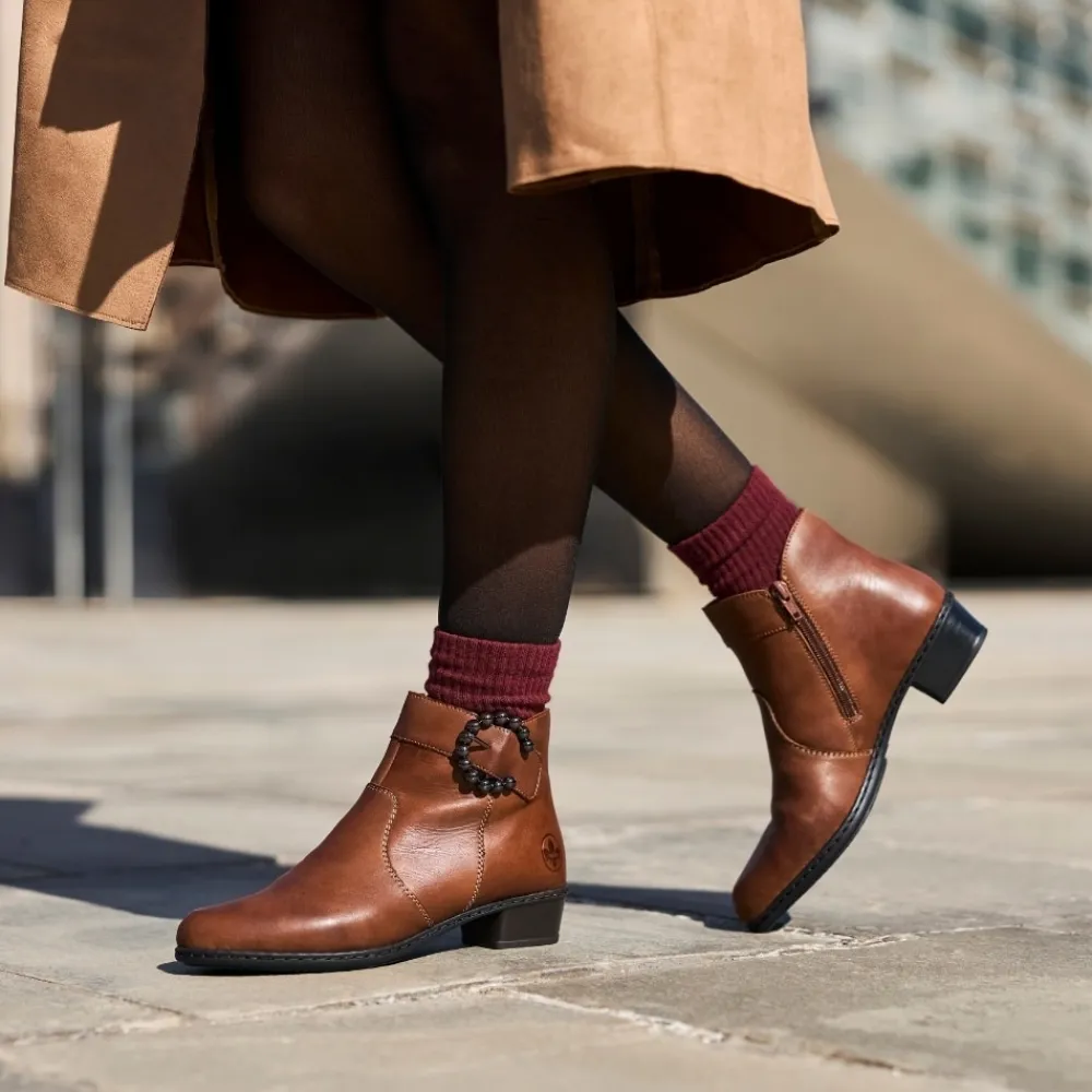 Discount Rieker Støvle Dame Brun