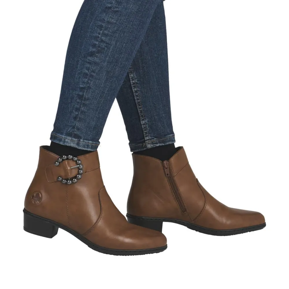 Discount Rieker Støvle Dame Brun