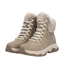 New Rieker Støvle Dame Beige
