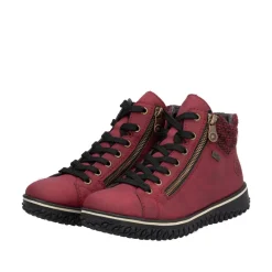 Clearance Rieker Støvle Dame Rød