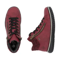 Clearance Rieker Støvle Dame Rød