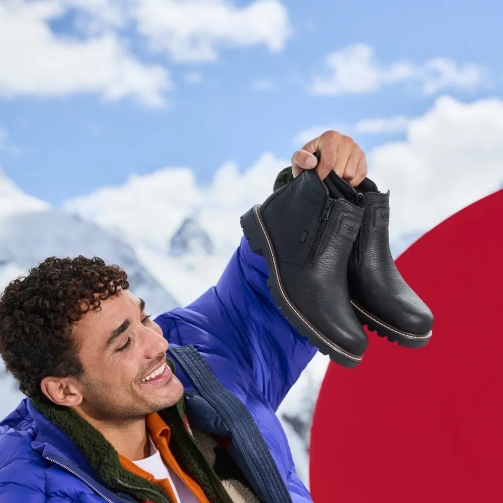 Clearance Rieker Støvle Herre Sort