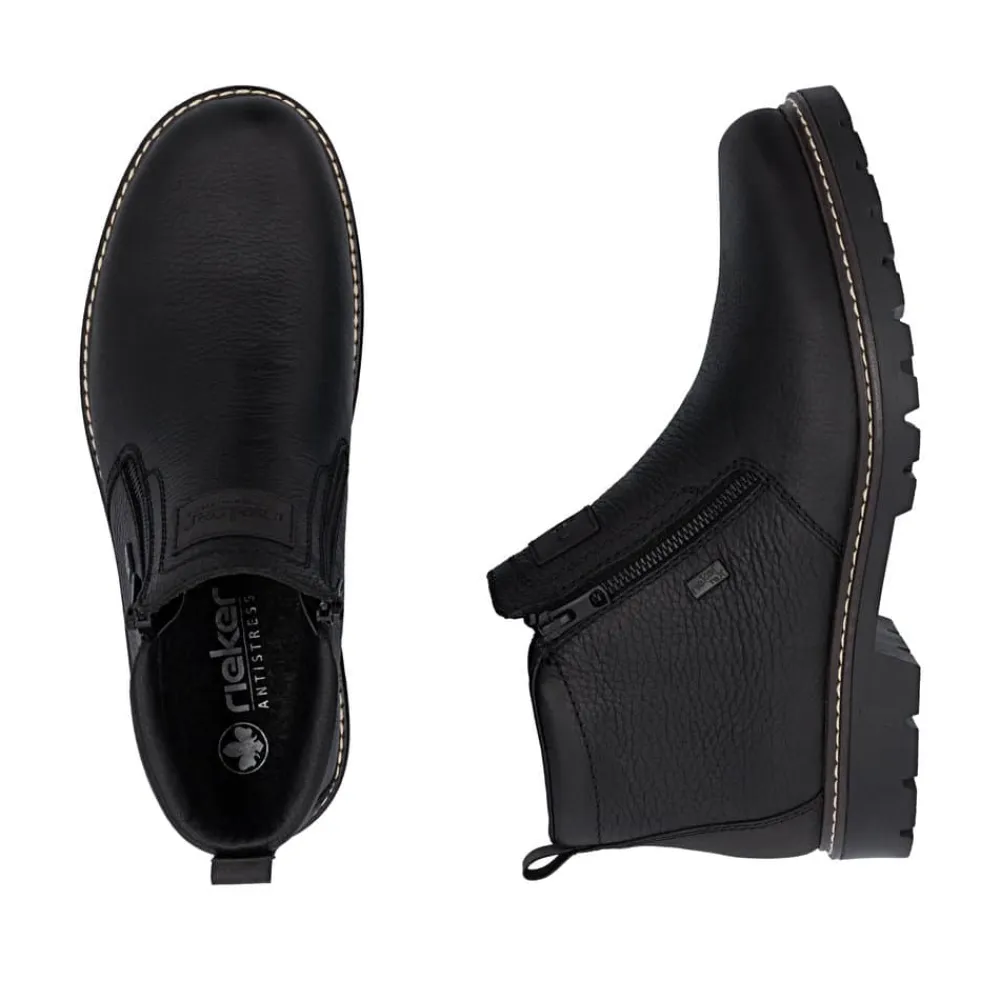 Clearance Rieker Støvle Herre Sort