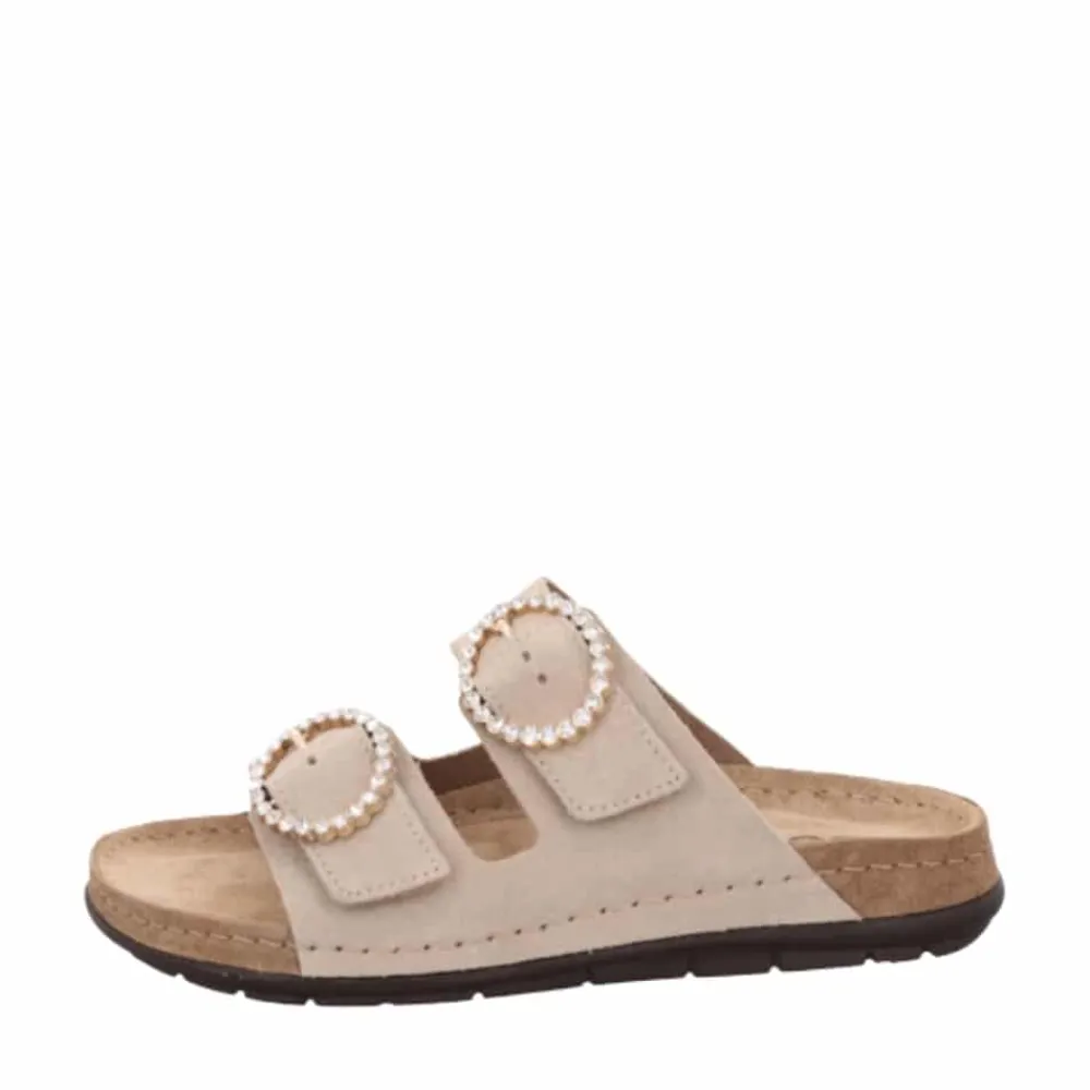 Clearance Rohde Sandal Dame Beige