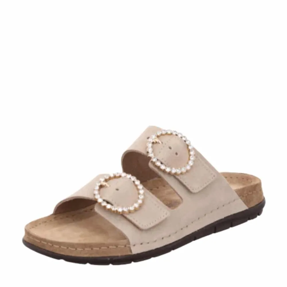 Clearance Rohde Sandal Dame Beige