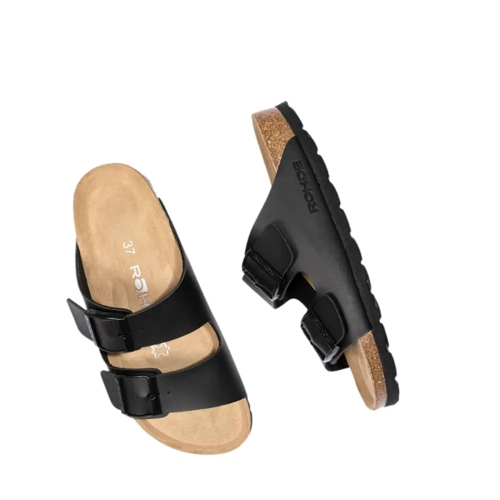 Discount Rohde Sunnys N°12 Sandal Dame Sort