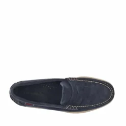 Online Sebago Docksides Flesh Out Sejlersko Herre Blå