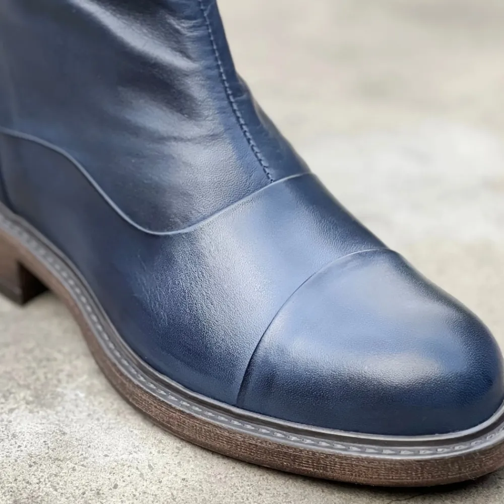 Hot ShoeDesign Copenhagen Dahlia Støvle Dame Blå