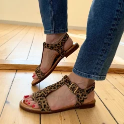 ShoeDesign Copenhagen Nora S Sandal Dame Leopard