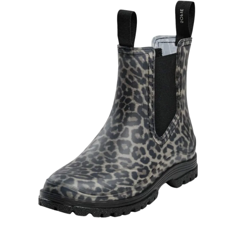 Hot Sofie Schnoor Gummistøvle Dame Leopard