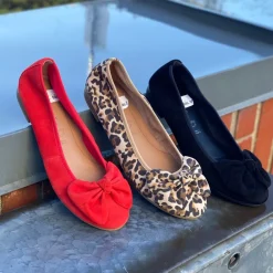 Clearance Tamaris Ballerinasko Dame Rød