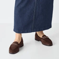 Online Tamaris Loafers Dame Brun