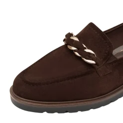Online Tamaris Loafers Dame Brun