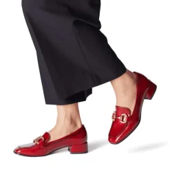 Outlet Tamaris Loafers Dame Rød