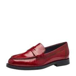 Tamaris Loafers Dame Rød