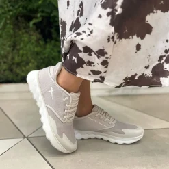 Clearance Tamaris Nowana Sneakers Dame Beige