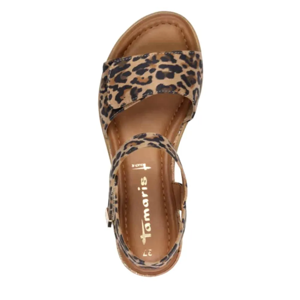 New Tamaris Sandal Dame Leopard