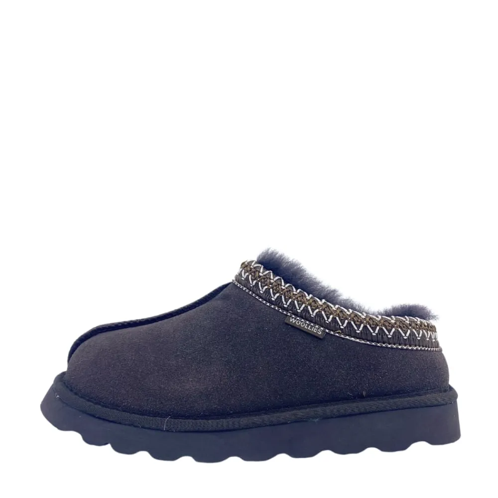 Clearance Rugged Gear Woollies Azteca Hjemmesko Dame Brun